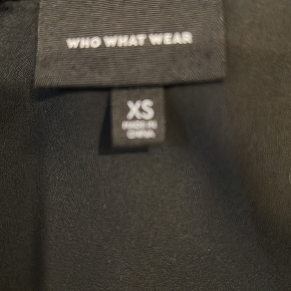 Who What Wear Black Blouse - Picture 5 of 6